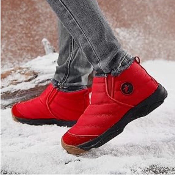 Women Snow Boots Warm Ankle Booties Anti-Slip Waterproof - Picture 5 of 12